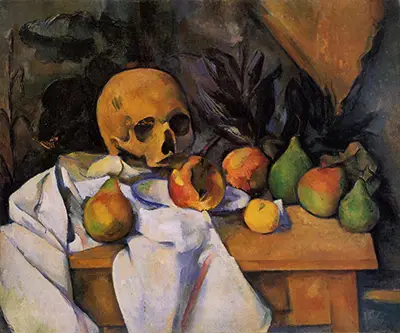Still Life with Skull Paul Cezanne